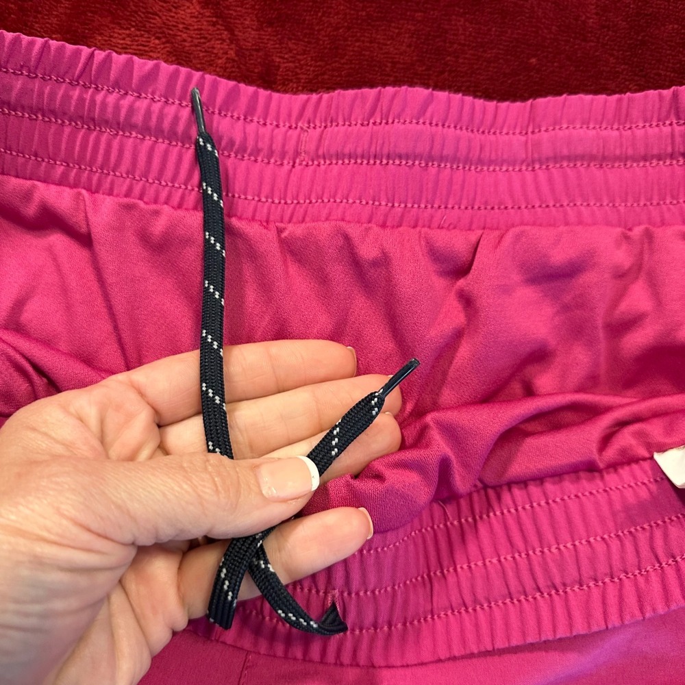 Columbia Womens Pink Active Running Hiking Shorts XL Drawstring Built-in Liner - Picture 2 of 7